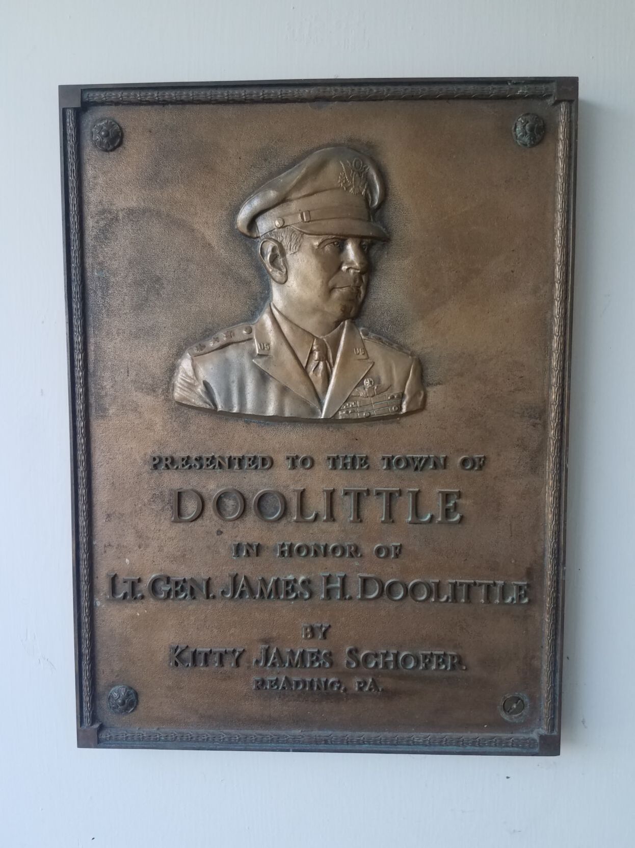 When Jimmy Doolittle came to Doolittle, Missouri